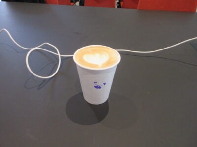 a latte