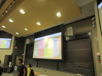 a lecture hall